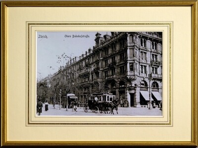 Zürich - Bahnhofstrasse um 1900
