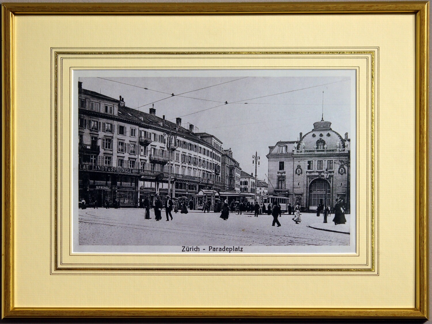 Zürich - Pardeplatz um 1900