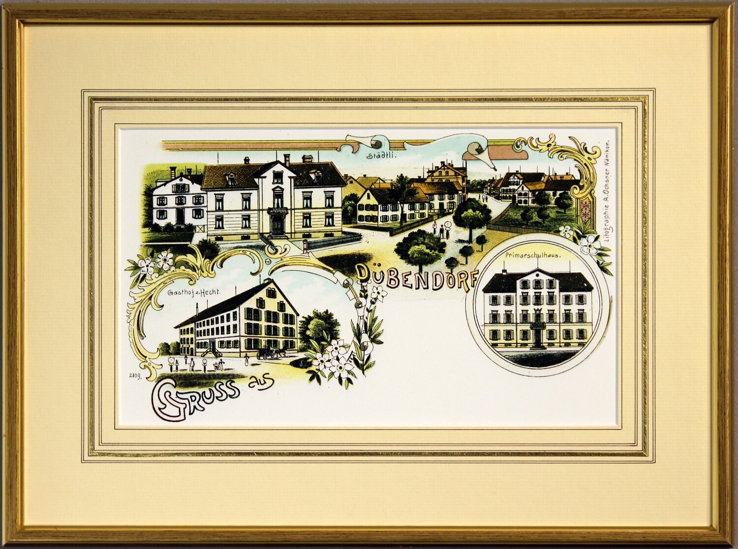 Dübendorf um 1900