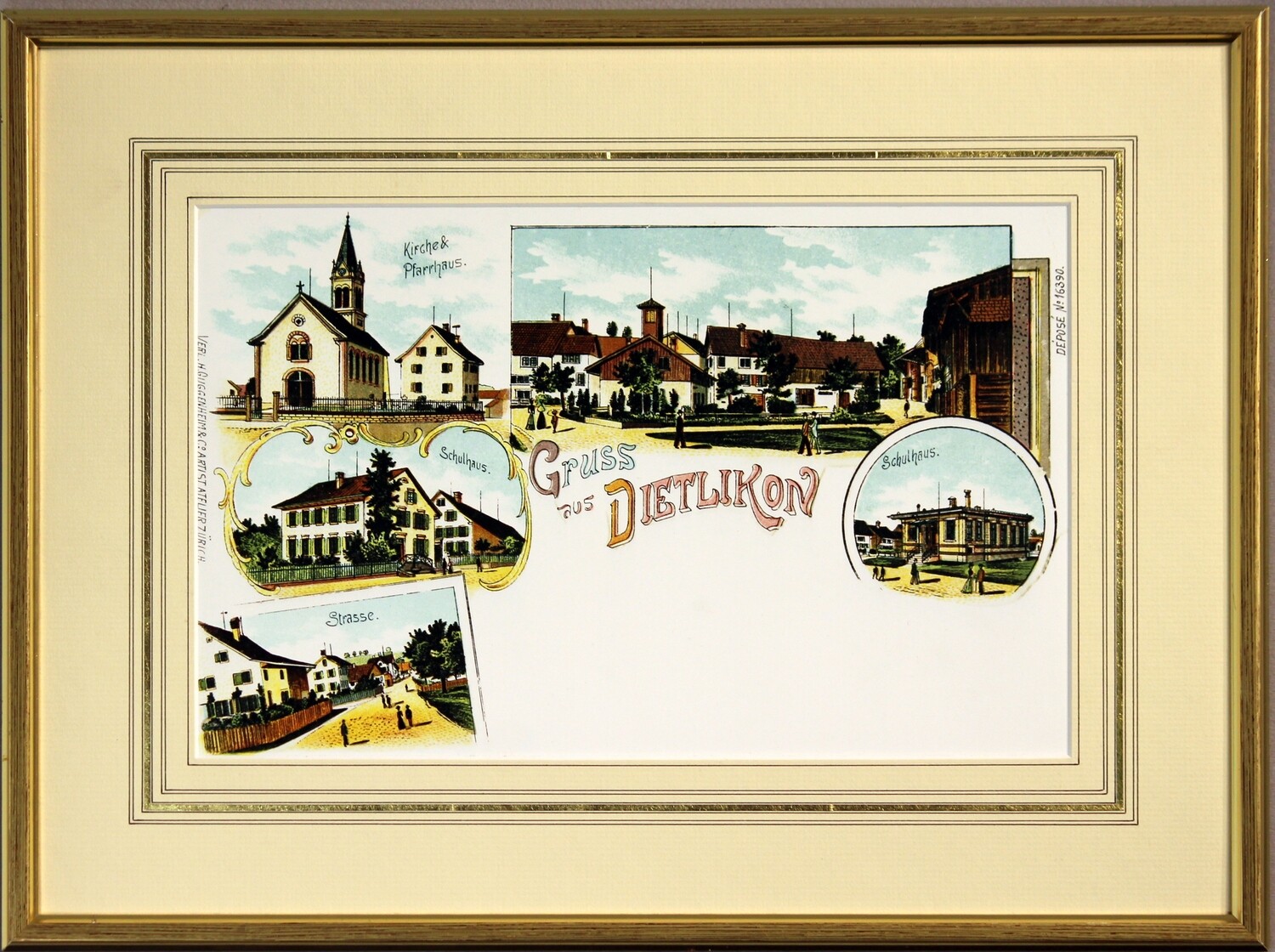 Dietlikon um 1900