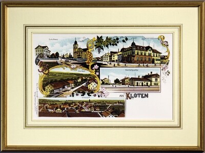 Kloten um 1900