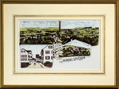 Hirzel-Spitzen um 1900