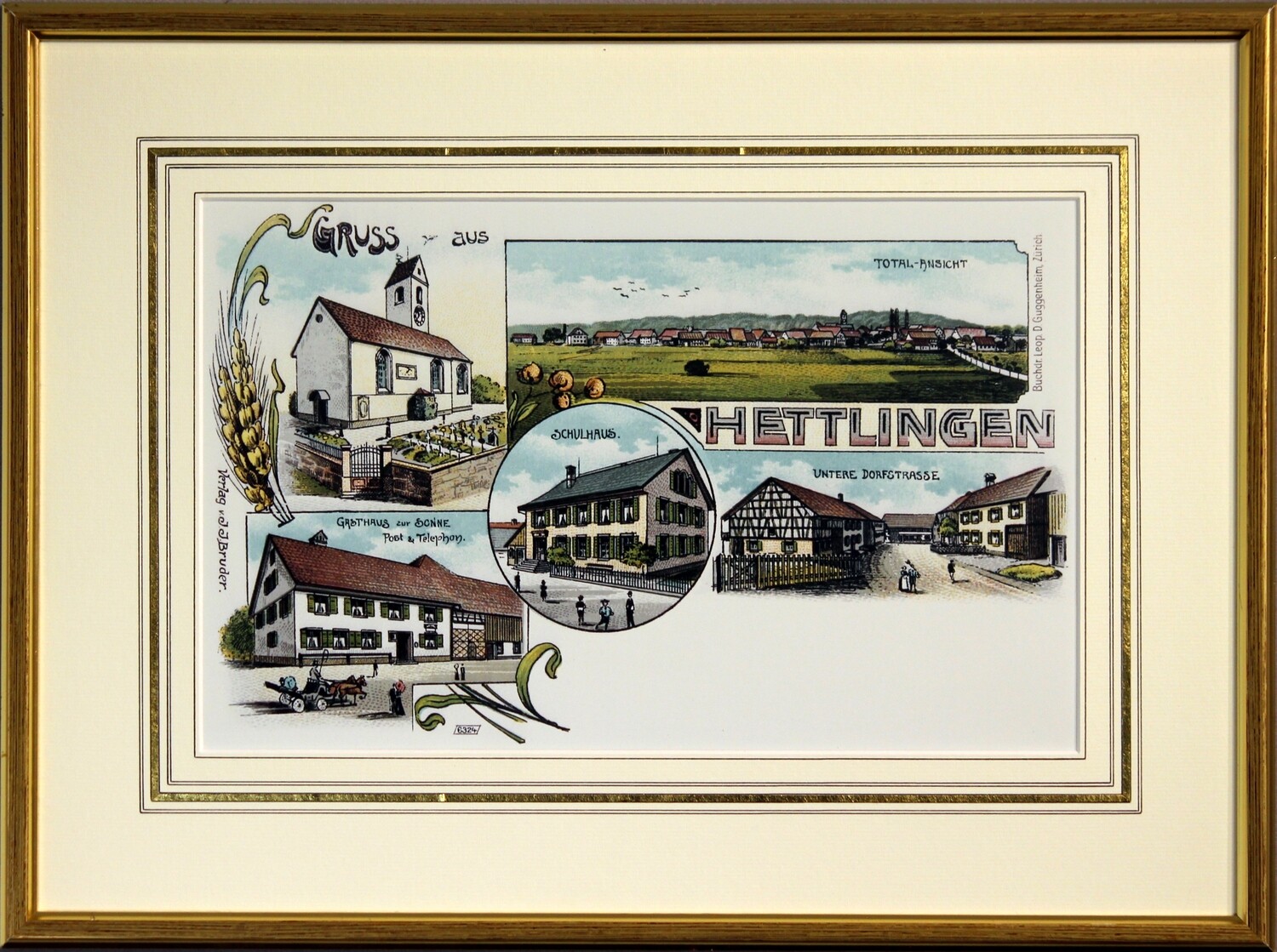 Hettlingen um 1900