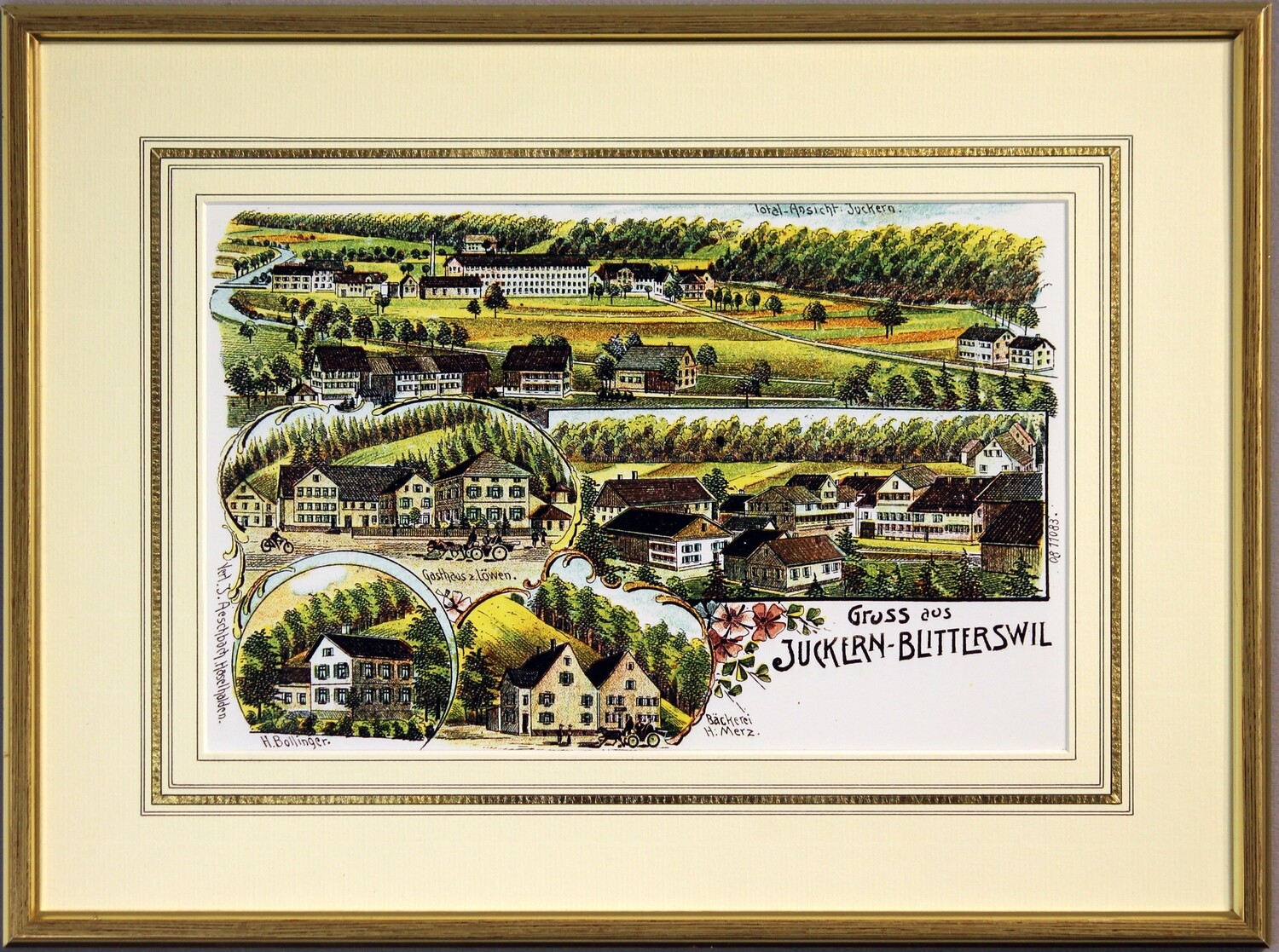 Juckern - Blitterswil um 1900
