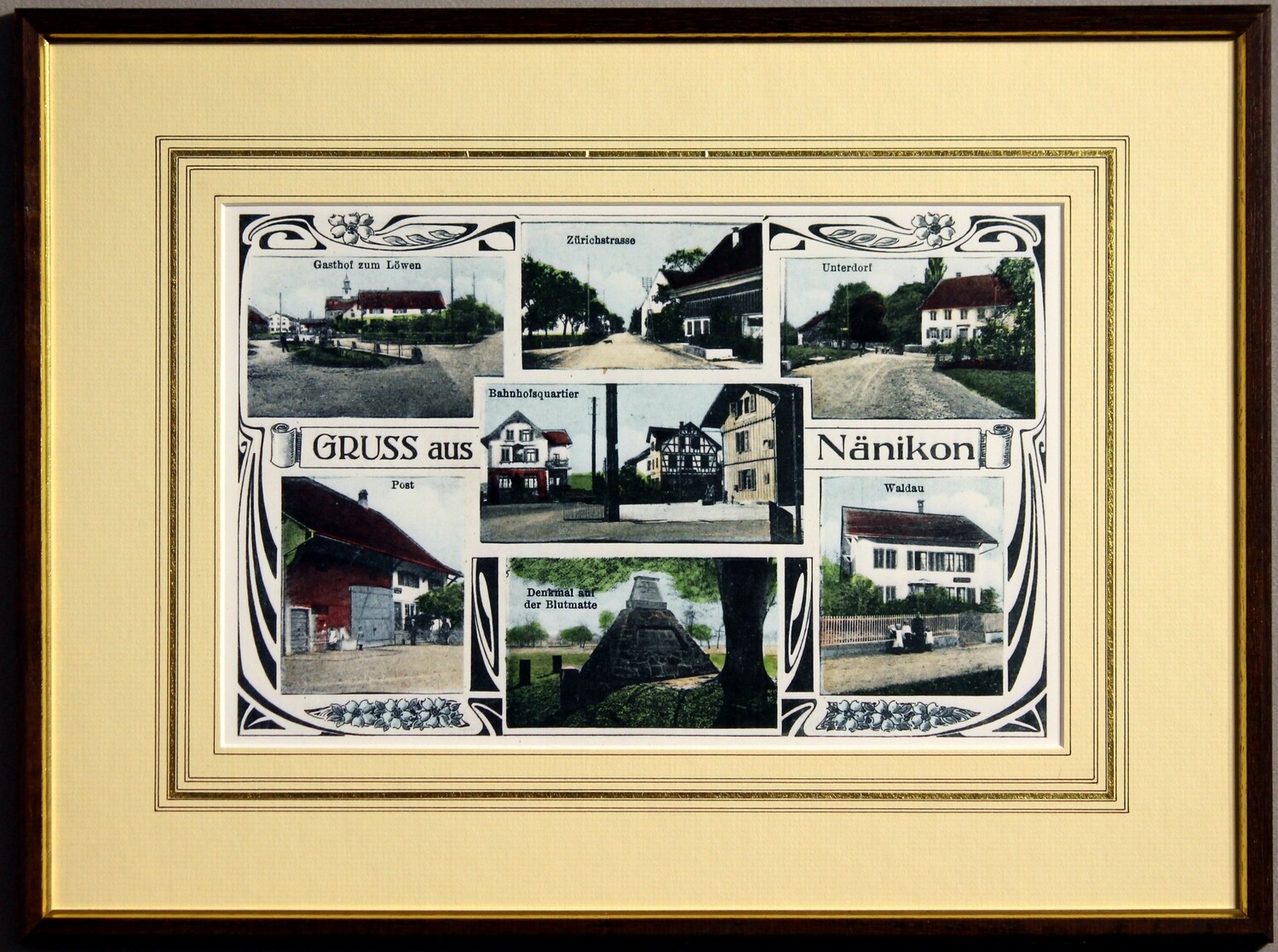 Nänikon um 1900
