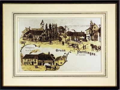 Hettlingen um 1900