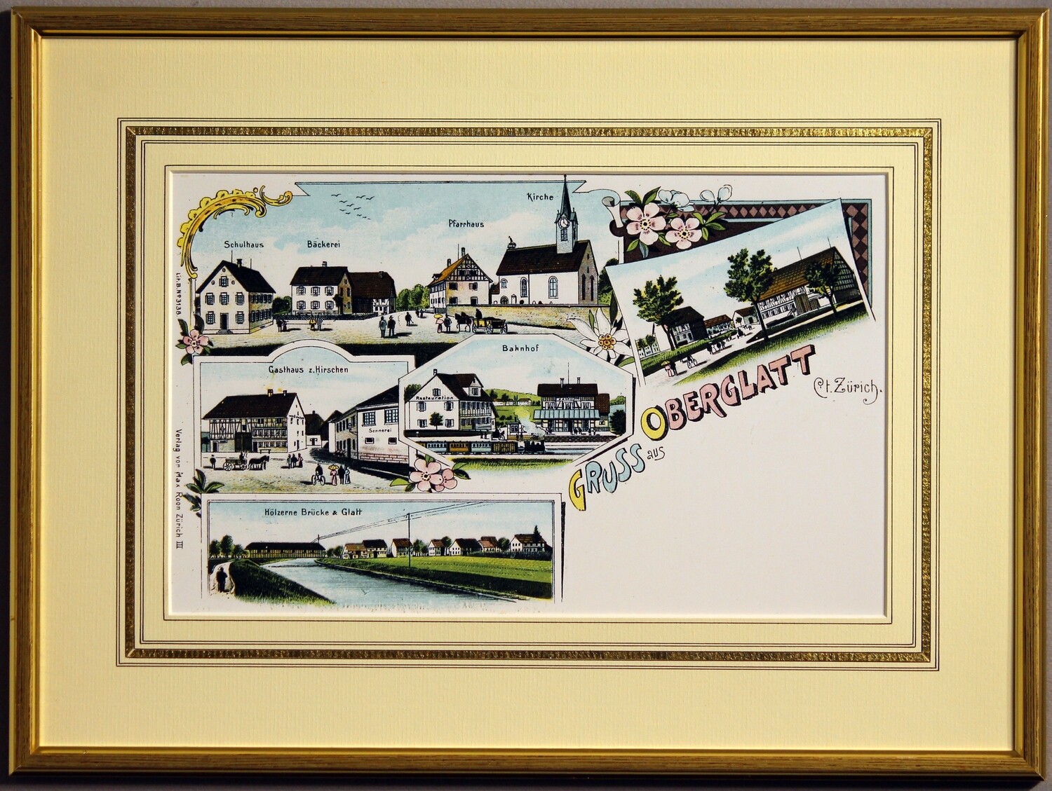 Oberglatt um 1900