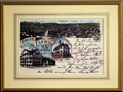 Flawil um 1900