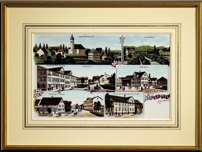 Niederbüren um 1900