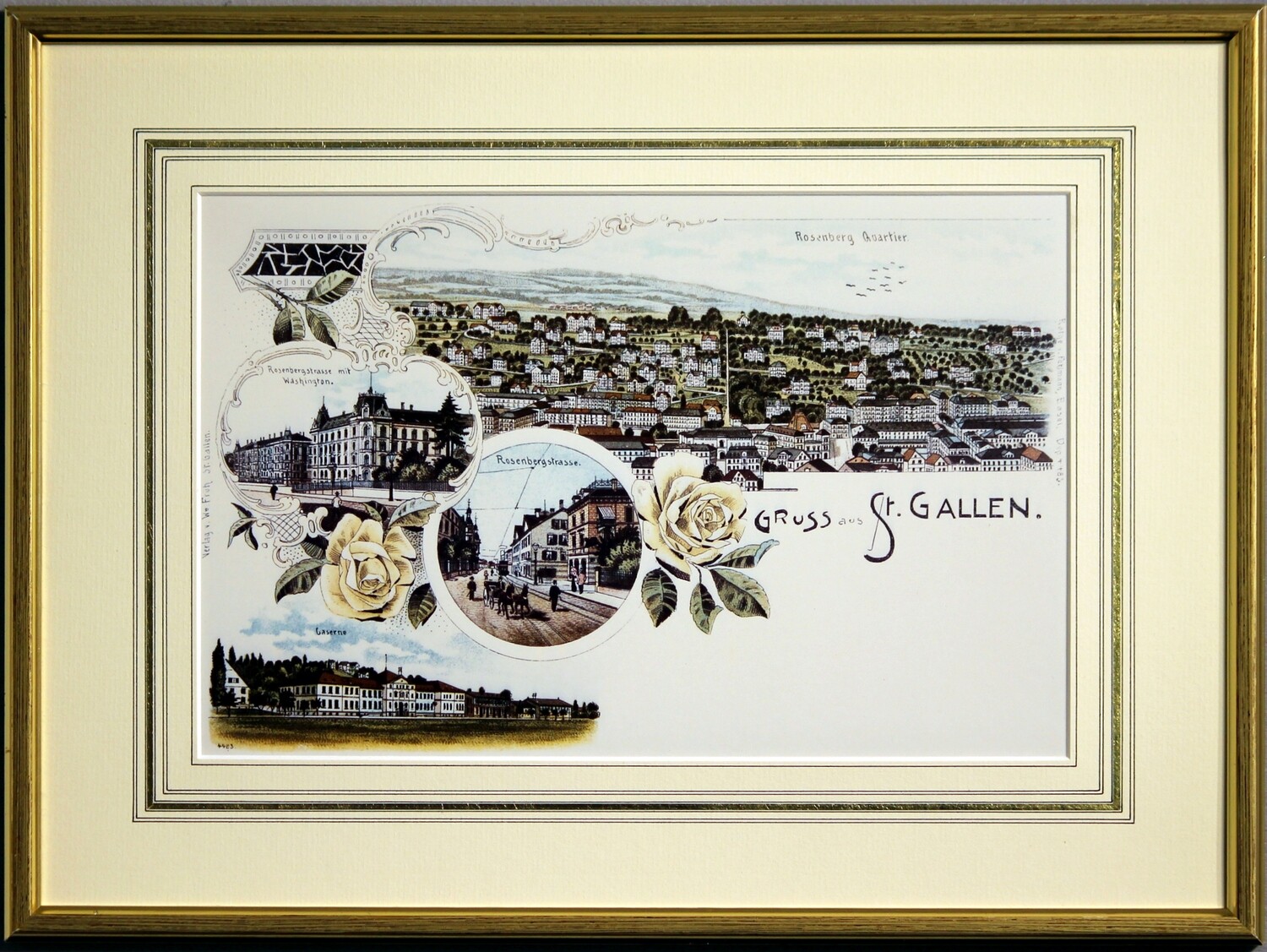St. Gallen um 1900