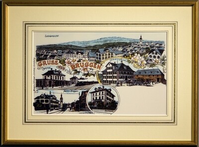 St. Gallen - Bruggen um 1900