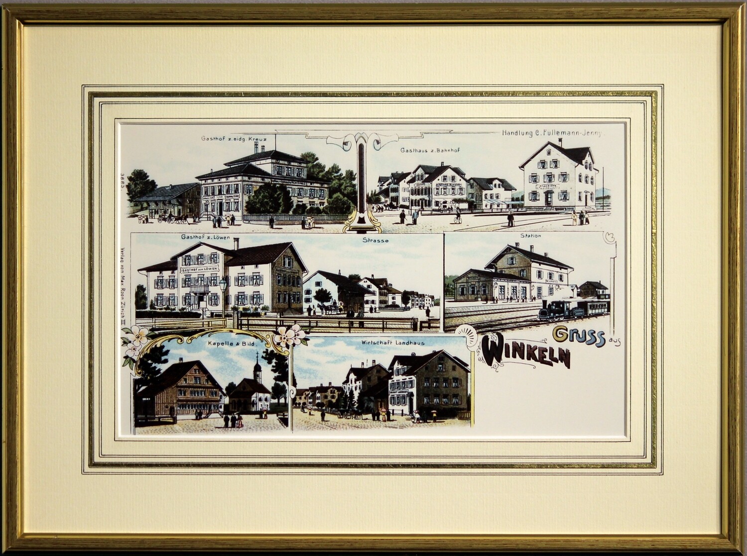 St. Gallen - Winkeln um 1900