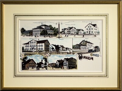 St. Gallen - Winkeln um 1900