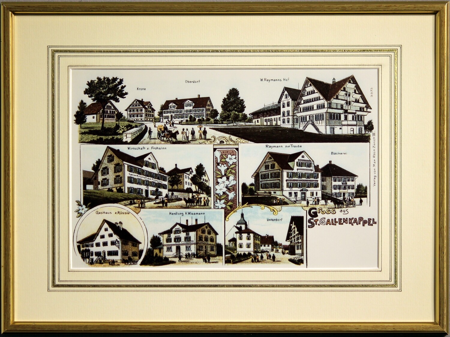 St. Gallenkappel um 1900