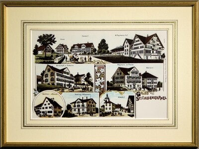 St. Gallenkappel um 1900