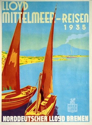 LLOYD Mittelmeer-Reisen 
Norddeutscher Lloyd Bremen