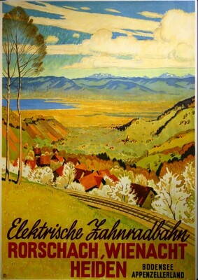 Burger W.F. 
Elektr. Zahnradbahn Rorschach, Wienacht, Heiden