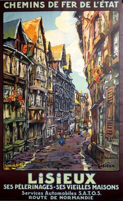 Contel Jean Ch. - Lisieux - Ch. de fer de l&#39;Etat