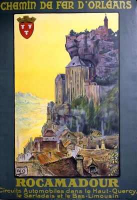 ALO Charles -Rocamadour - Ch. de fer d&#39;Orléans