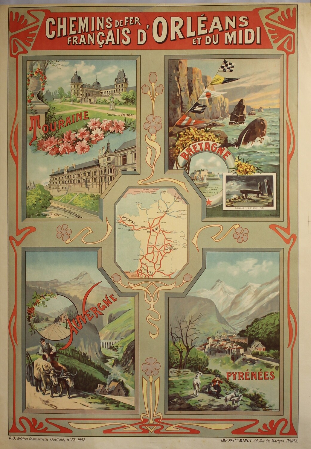 Ch. de fer Français d&#39;Orleans et du Midi