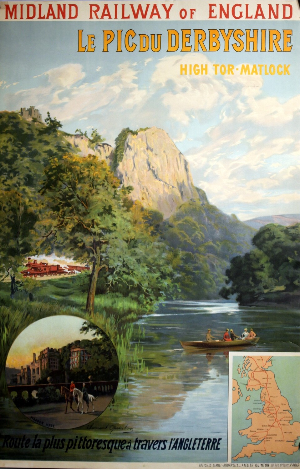 Quinton Clement - Le Pic du Derbyshire - High Tor-Matlock