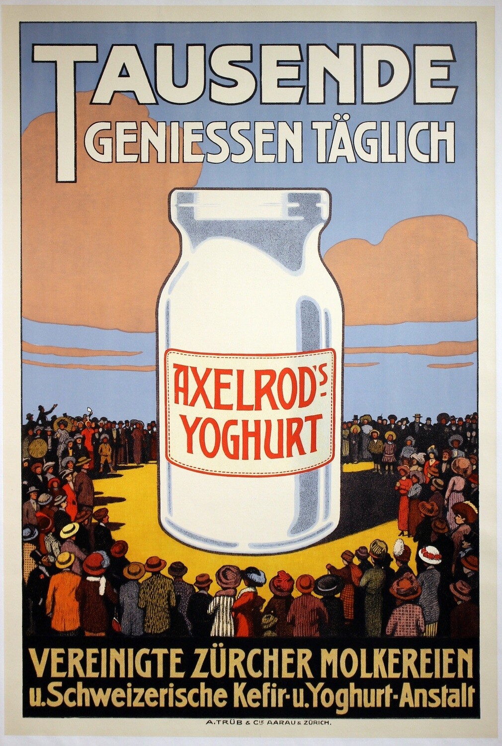 Axelrod&#39;s Yoghurt, Vereinigte Zürcher Molkereien

​