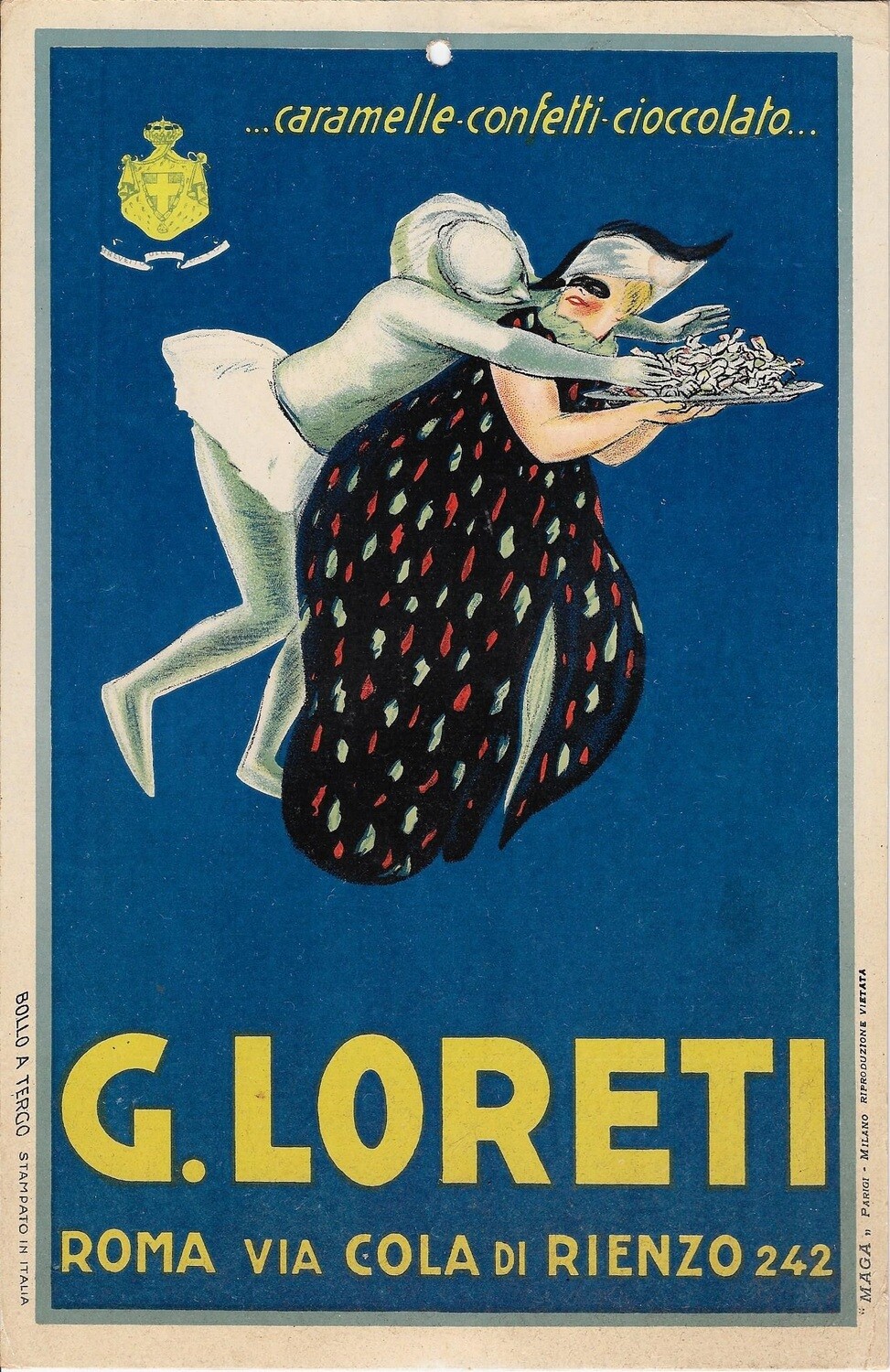Maga - caramelle confetti cioccolato G. Loreti