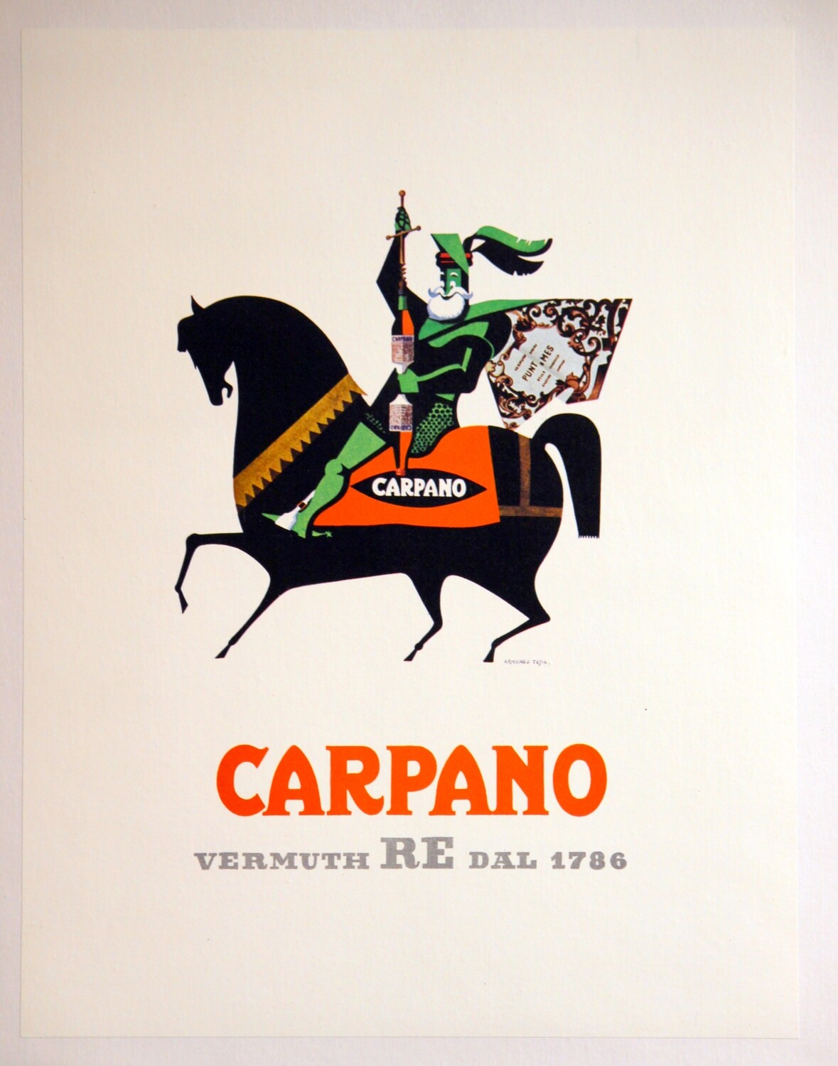 Testa Armando - CARPANO Vermuth