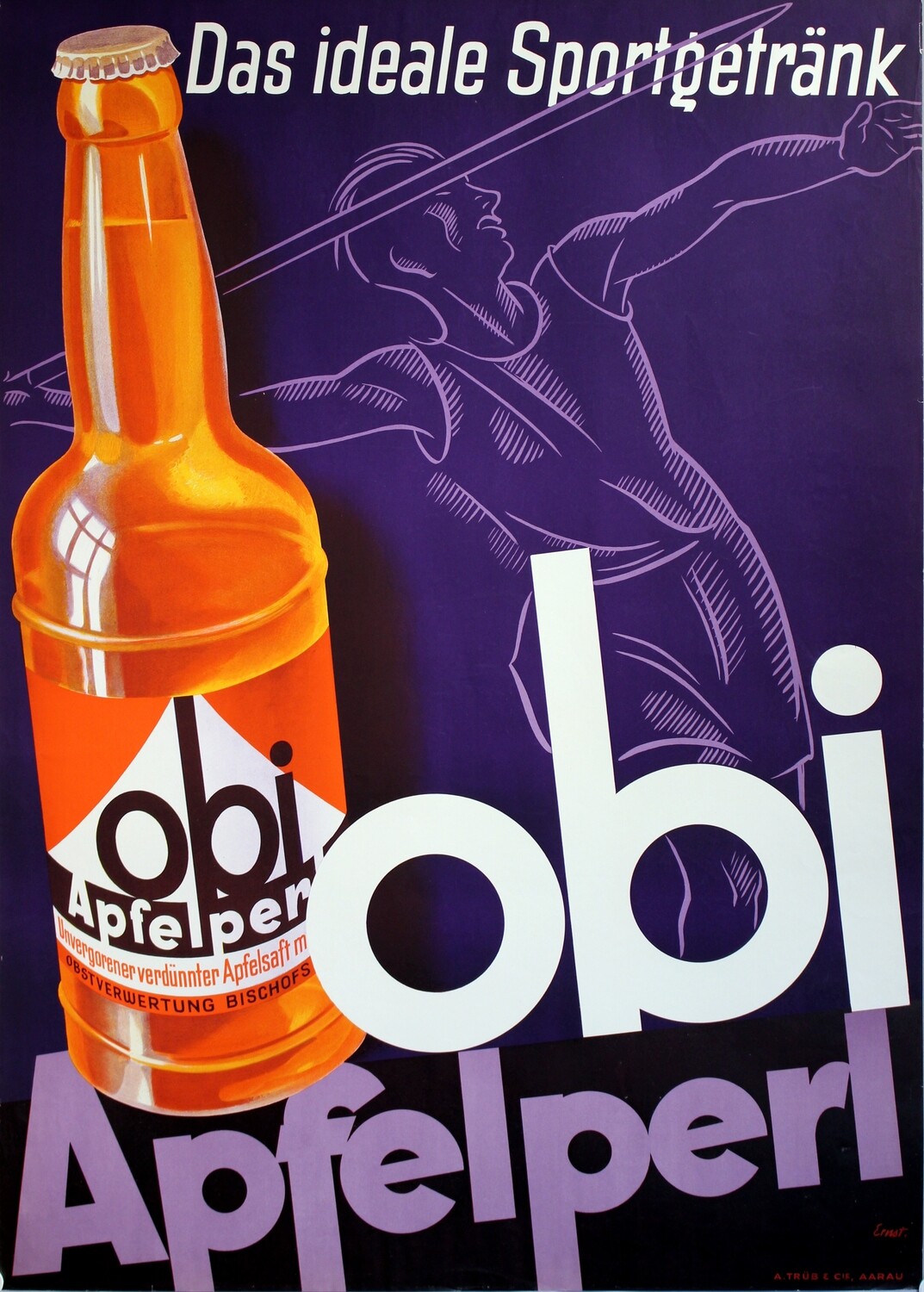 Ernst Otto - obi Apfelperl - Sportgetränk