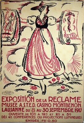 Graz J. - Exposition de la Reclame - Lausanne