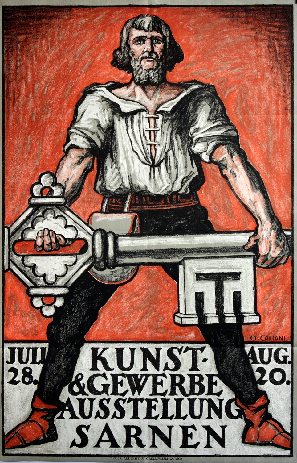 Cattani O. - Kunst-Gewerbe-Ausstellung Sarnen 1923
