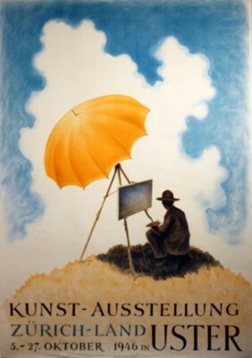 Stahel - Kunst-Ausstellung Zürich Land 1946 - Uster