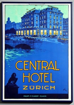 Zimmermann Oskar - Central Hotel Zürich