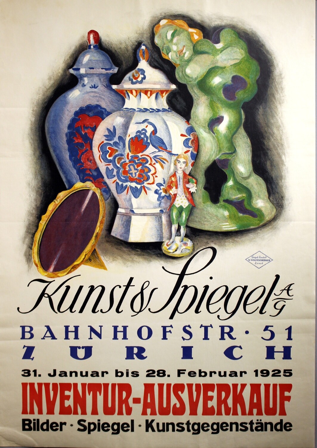 Baumberger Otto - Zürich - Kunst &amp; Spiegel