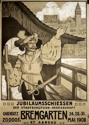 Jubiläumsschiessen Bremgarten 1908