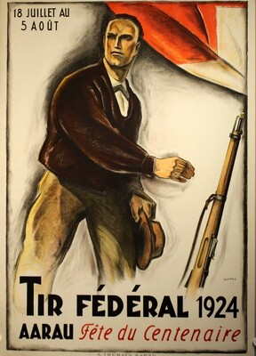 Böckly Carl - Tir Fédéral Aarau 1924