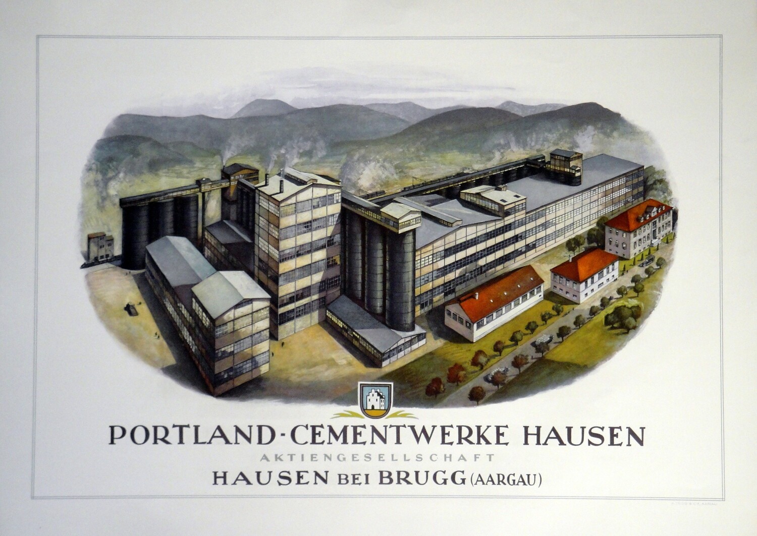 Portland-Cementwerke Hausen bei Brugg