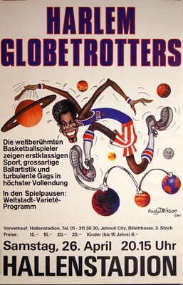 Dickson A. - Harlem Globetrotters  im Hallenstadion Zürich