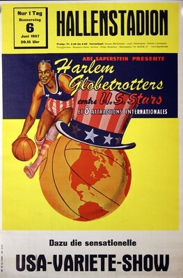 Harlem Globetrotters - Hallenstadion Zürich 1957