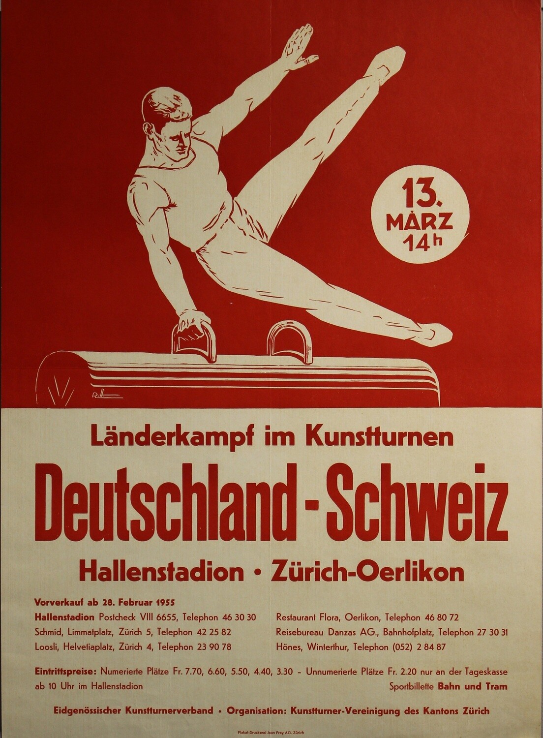 Rüttimann Carl - Kunstturnen - Deutschland - Schweiz