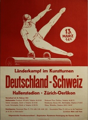 Rüttimann Carl - Kunstturnen - Deutschland - Schweiz