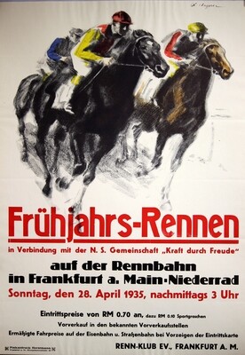 Angerer L. - Frühjahrs-Rennen in Frankfurt 1935