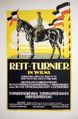 Hendrick - Reit-Turnier in Wilna 1916