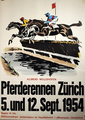 Pferderennen Zürich - Allmend Wollishofen