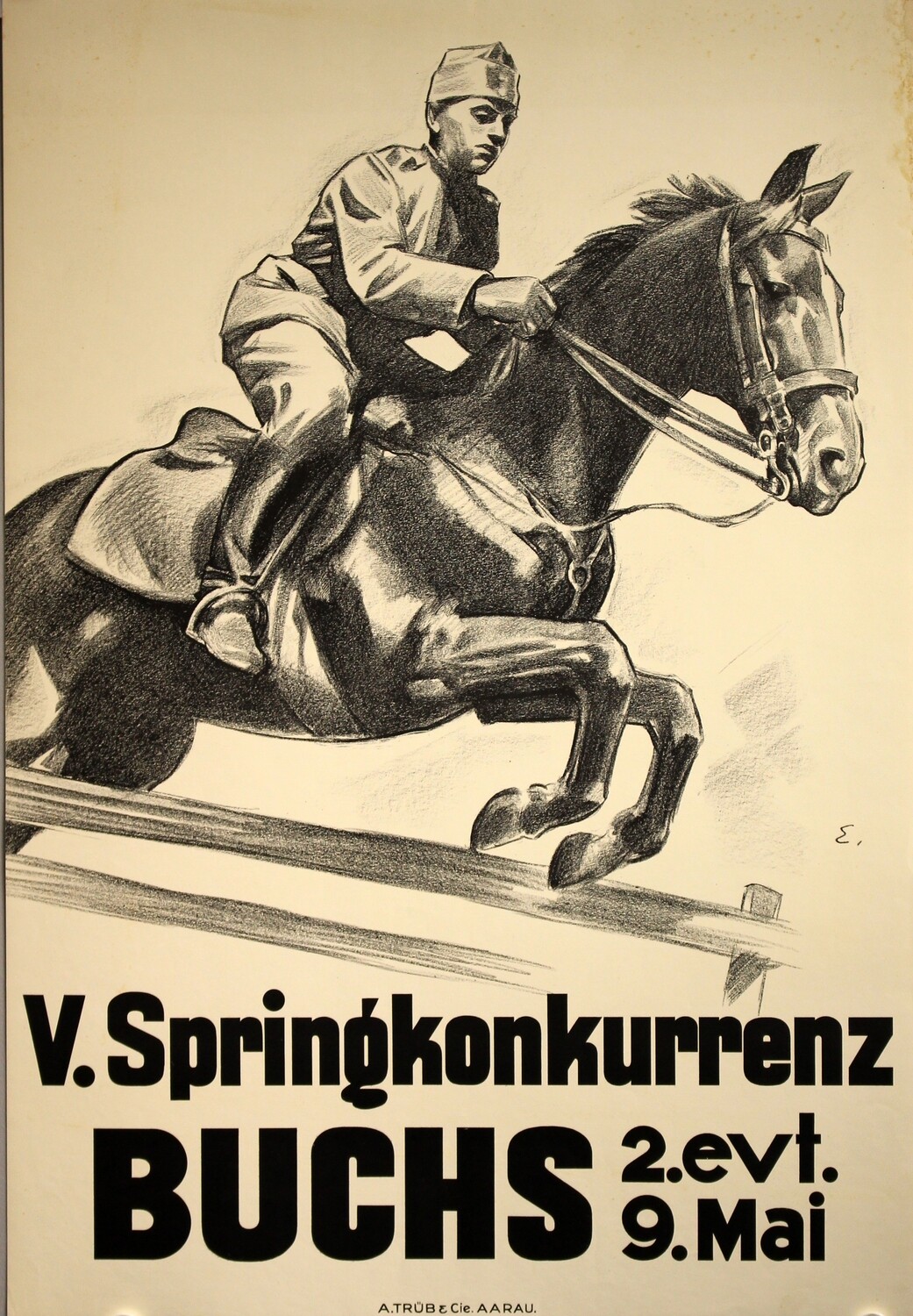 Ernst Otto - Springkonkurrenz Buchs