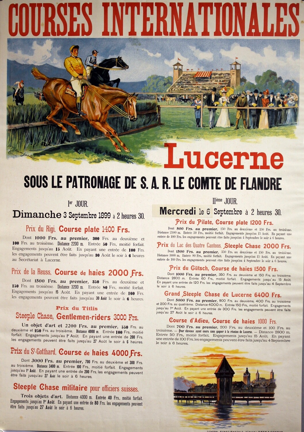 Baumgartner V. - Courses Internationales Lucerne 1899