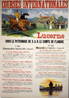 Baumgartner V. - Courses Internationales Lucerne 1899
