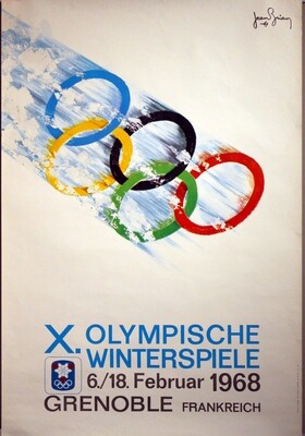 Brian Jean - X. Olympische Winterspiele 1968 Grenoble