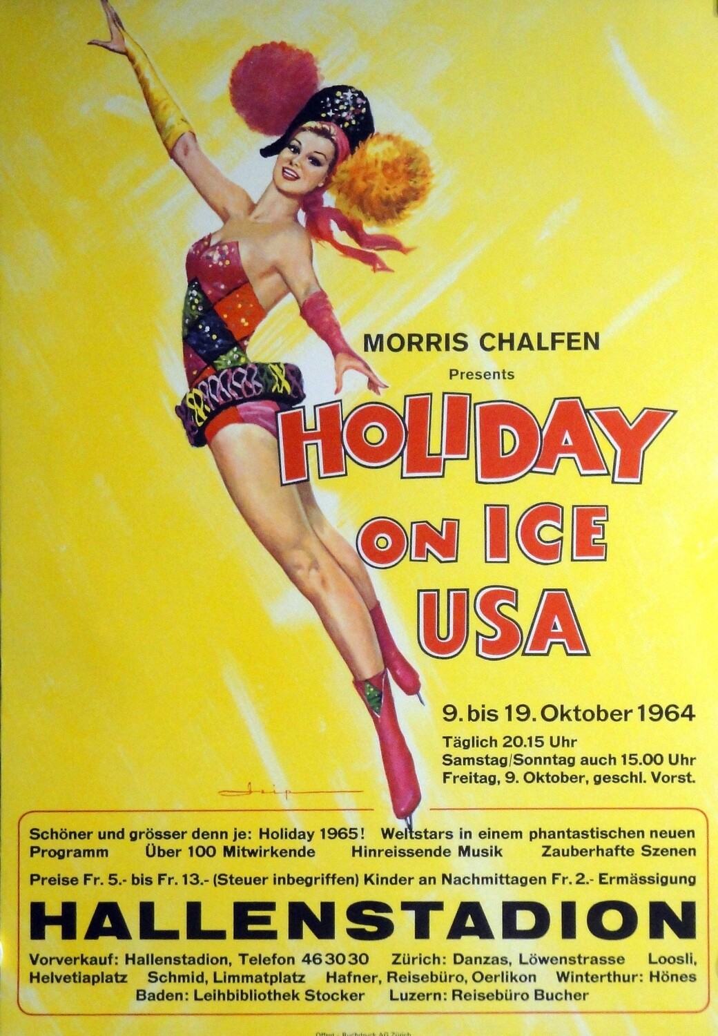 ship - Holidayon Ice USA &#39;64 - Hallenstadion Zürich