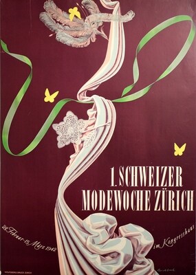 Aeschbach Hans - 1. Schweizer Modewoche Zürich 1942